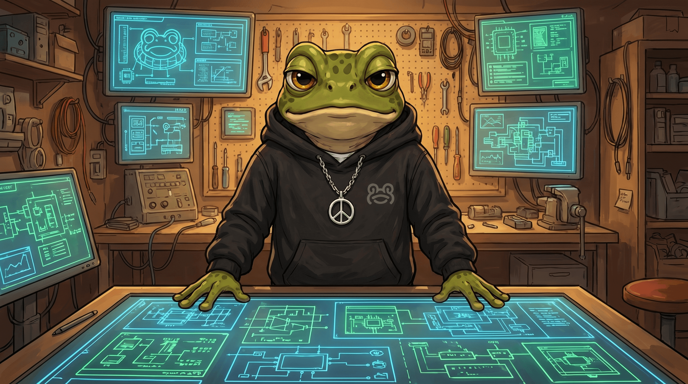 Frogface в студии